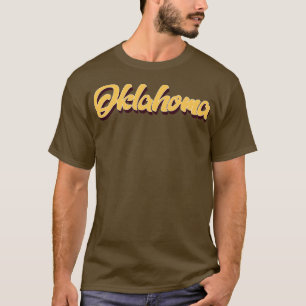 T-shirt Typographie de l'Oklahoma