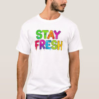 typographie de style graffiti 'RESTEZ FRESH'