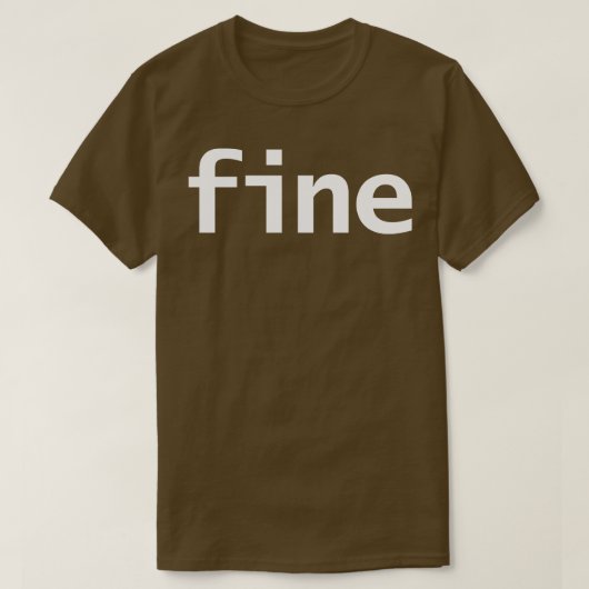 T-shirt Typographie de texte blanc fin minimale (Design devant)