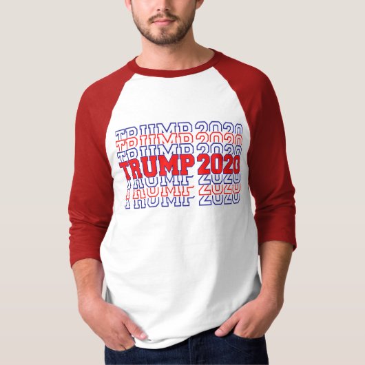 T-shirt Typographie des élections Pro Trump 2020 (Devant)