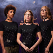 T-shirt Typographie du bol d'Halloween