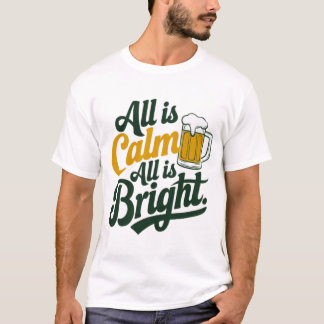 T-shirt Typographie festive avec conception de la boue de