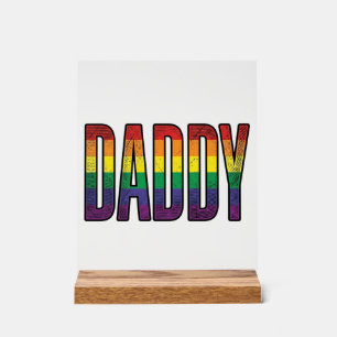T-Shirt_typographie_fierté_papa_arc-en-ciel_rétro_