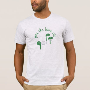 T-shirt Typographie "Fun Fathers Day "Pour l'amour du golf