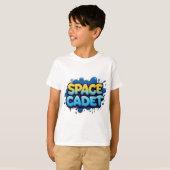 T-shirt Typographie Graffiti Space Cadet (Devant entier)