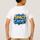 T-shirt Typographie Graffiti Space Cadet (Dos)
