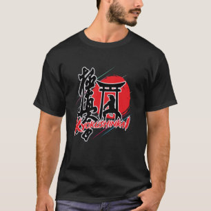 T-shirt Typographie japonaise Karaté Kyokushin