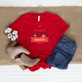 T-shirt Typographie moderne de Noël