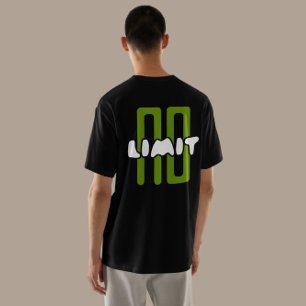 T-shirt Typographie "No Limit"