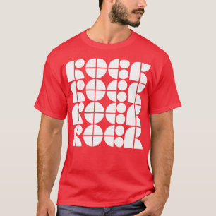 T-shirt Typographie rock