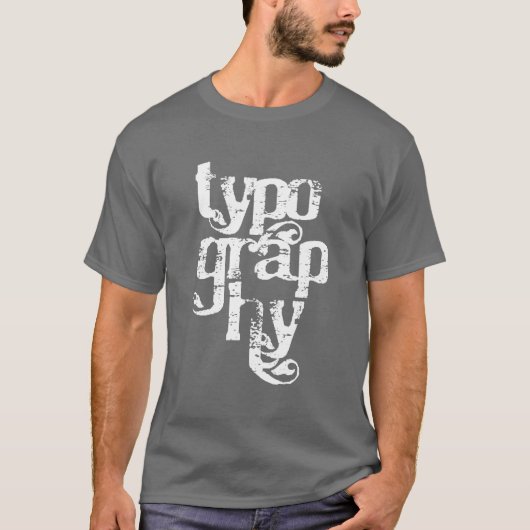 T-shirt Typographie Serif (Devant)