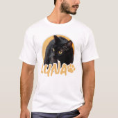 T-shirt Typographie simple moderne joueuse Nom Photo (Devant)