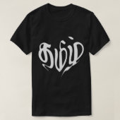 T-shirt Typographie tamoule (Design devant)