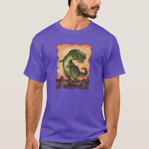 T-shirt Tyrannosaurus Art Tops