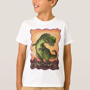 T-shirt Tyrannosaurus Art Tops