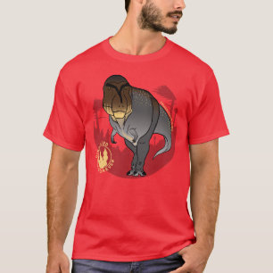 T-shirt Tyrannosaurus - Dino Nerd Forever Adulte
