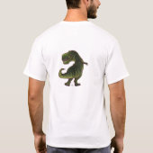 T-shirt Tyrannosaurus Dino Papa (Dos)