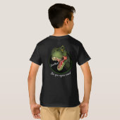 T-shirt Tyrannosaurus effrayant (Dos entier)