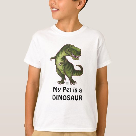 T-shirt Tyrannosaurus Pet Tops (Devant)