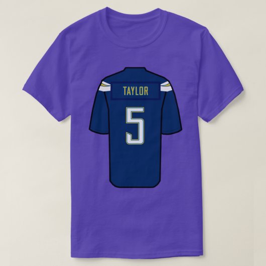 T-shirt Tyrod Taylor Jersey 2 (Design devant)