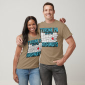 T-shirt Tyrone PA - Hub of the Highways (Unisexe)