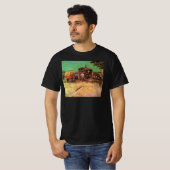 T-shirt Tziganes avec caravanes par Vincent van Gogh (Devant entier)