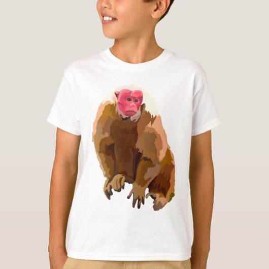T-shirt U est pour Uakari (Devant)