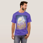 T-shirt U est pour Unicorn (Devant entier)