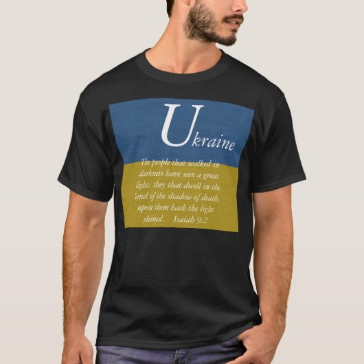 T-shirt U KRAINE (Devant)