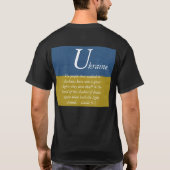 T-shirt U KRAINE (Dos)