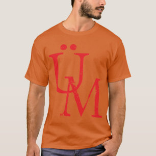 T-shirt U M Ubermensch Superhuman Overman Acronyme Nietzsc