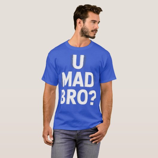 T-shirt U Mad Bro Classic-Photoroom (Devant entier)