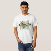 T-Shirt U.P. Green Camo Tree (Devant entier)