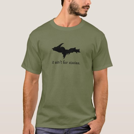 T-shirt U.P. Pièce en t de survivant (Devant)