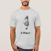 T-shirt U Pekin ? Tee - shirt de canard (Devant)