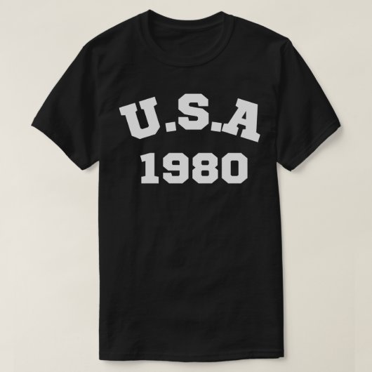 T-SHIRT U.S.A 1980 (Design devant)