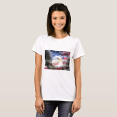T-shirt U.S.A. Eagle et drapeau (Devant entier)