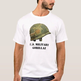T-shirt U.S. Chemise militaire de Gorillaz
