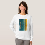 T-shirt U.S. Cuirassés ancrés à Long Beach (Devant entier)