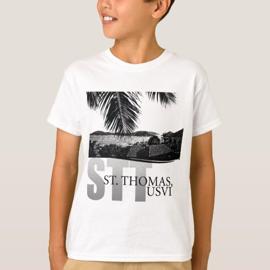 T-shirt U.S. Les Îles Vierges (Devant)