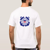 T-shirt U.S. Réservation inactive de la garde côtière (Dos)