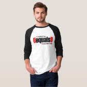 T-shirt U = U - VIH indétectable - Science pas Stigmatisme (Devant entier)