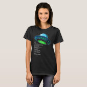 T-shirt Uap Ou Ufo - Comment Servir L'Homme - The New Mart (Devant entier)
