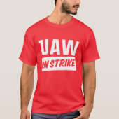 T-shirt UAW En Grève 2023 Syndicat des travailleurs unis d (Devant)