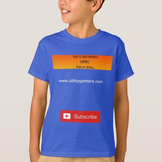 T-shirt Ubby Gamers (Devant)