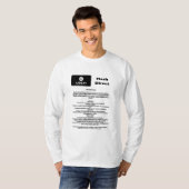 T-shirt Uber Flash Direct Diretrizes (Devant entier)