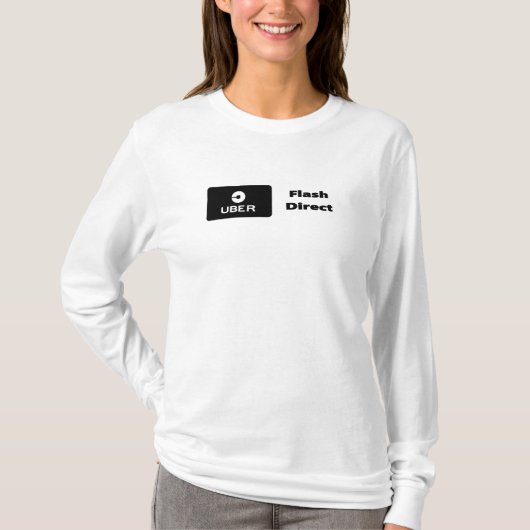 T-shirt Uber Flash e Direct (Devant)