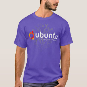 T-shirt Ubuntu Linux Humanity to other