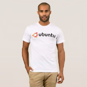 T-shirt Ubuntu Linux Open Source (Devant entier)