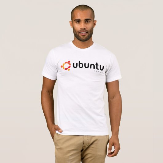 T-shirt Ubuntu Linux Open Source (Devant entier)